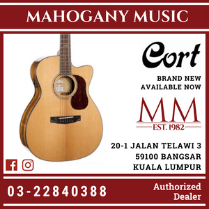 Cort Gold-OC6 Bocote Natural Acoustic Guitar