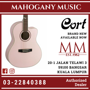 Cort JADE-2 Pale Pink Acoustic Guitar
