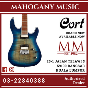 Cort KX300 Open Pore Cobalt Burst Electric Guitar
