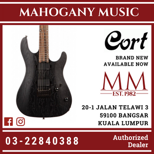 Cort KX500E Etched, Black Finish Electric Guitar