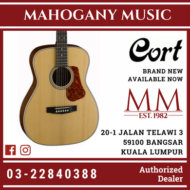Cort L-100C Natural Satin Acoustic Guitar