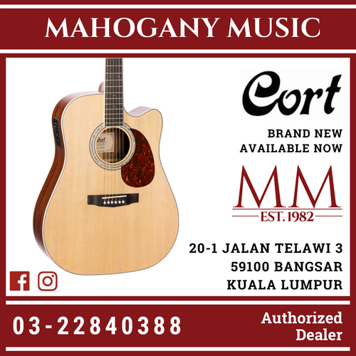 Cort L-710F Natural Satin Acoustic Guitar