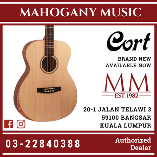 Cort LUCE Bevel Cut Open Pore Acoustic Guitar