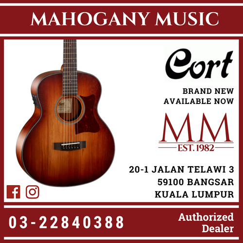 Cort Little CJ Acoustic Guitar Blackwood W/Bag