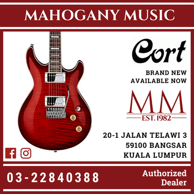 Cort M-600T Black Cherry Electric Guitar