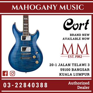 Cort M-600 Bright Blue Electric Guitar