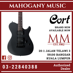 Cort M-Jet Black Electric Guitar