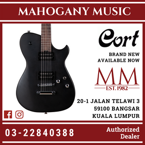 Cort MBM-1 Matt Bellamy Satin Black Electric Guitar