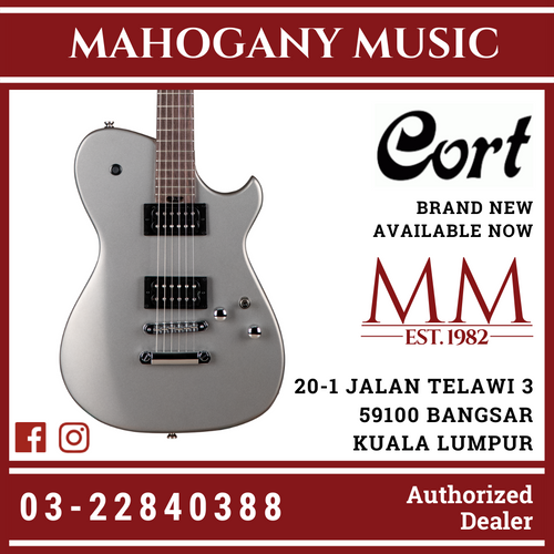 Cort MBM-1 Matt Bellamy Sparkling Silver Electric Guitar W/Bag