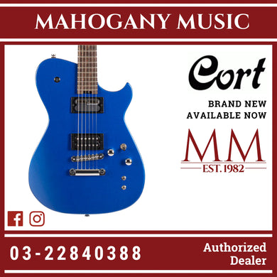 Cort MBM-2H Sustainiac Blue Bell Electric Guitar W/Bag