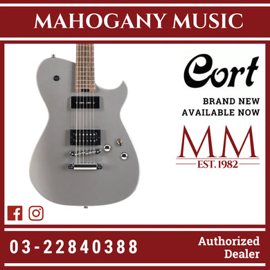 Cort MBM-2P Starlight Silver Electric Guitar W/Bag