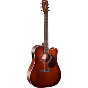 Cort MR-500E Brown Burst Acoustic Guitar