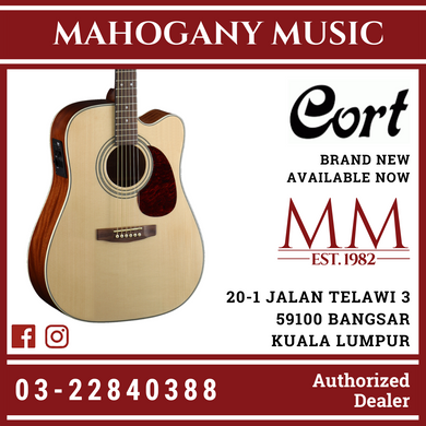 Cort MR-500E Open Pore Acoustic Guitar