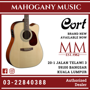 Cort MR-500E Open Pore Acoustic Guitar