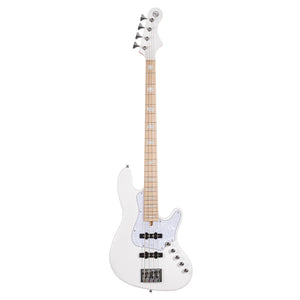 Cort NJS-4 White Electric Bass W/Padded Bag
