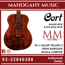 Cort OM-LE KOA Limited Edition Natural Acoustic Guitar