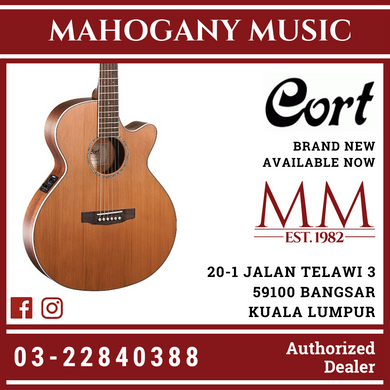 Cort SFX Cedar Aco Gtr W/EQ