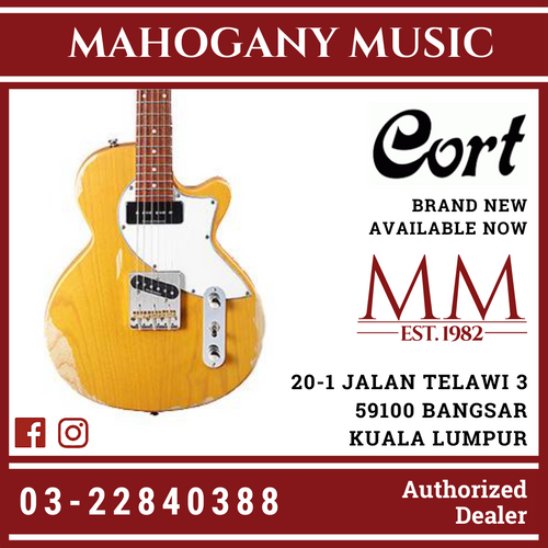 Cort Sunset TC Worn Butter Blonde Electric Guitar