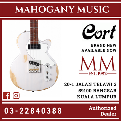 Cort Sunset TC Worn White Blonde Electric Guitar