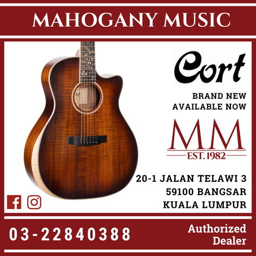 Cort The Black Tree Limited Edition Acoustic Guitar W/Hardcase