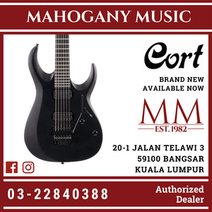 Cort X500 Menace Black Satin Finish Electric Guitar