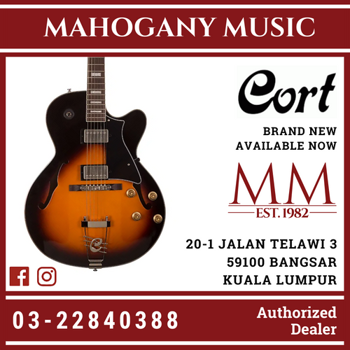 Cort Yorktown Tobacco Burst Electric Guitar
