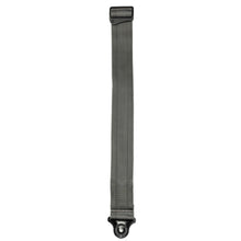 D’Addario 50BAL09 Auto Lock Nylon Woven Guitar Strap, Metal Grey