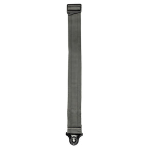 D’Addario 50BAL09 Auto Lock Nylon Woven Guitar Strap, Metal Grey