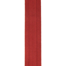 D’Addario 50BAL11 Auto Lock Nylon Woven Guitar Strap, Blood Red