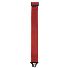 D’Addario 50BAL11 Auto Lock Nylon Woven Guitar Strap, Blood Red