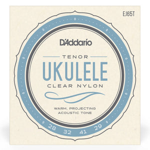 D'Addario EJ65T Pro-Arté Clear Nylon Tenor Ukulele Strings