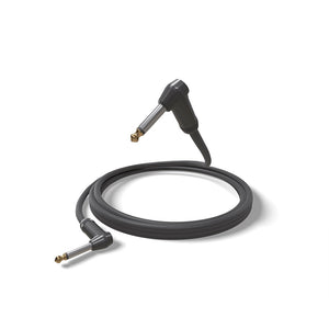D’Addario PW-AMSGRR-10 American Stage Instrument Cable, Right-Angle to Right-Angle, 10 ft.