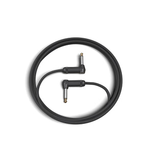 D’Addario PW-AMSGRR-10 American Stage Instrument Cable, Right-Angle to Right-Angle, 10 ft.