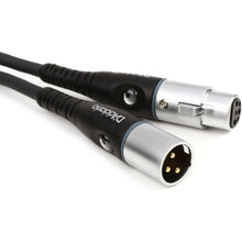 D’Addario PW-M-10 Custom Series Microphone Cable, XLR male – XLR female, 10 ft.