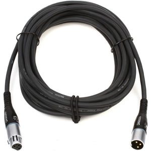 D’Addario PW-M-25 Custom Series Microphone Cable, XLR male – XLR female, 25 ft.