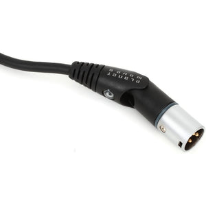 D’Addario PW-MS-10 Custom Series Microphone Cables, With Swivel Connectors, 10 ft.