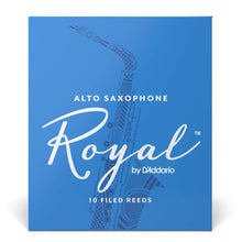 Royal By D’Addario RJB1025 Alto Saxophone Reeds, Strength 2.5, 10-Pack