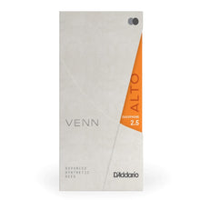 D’Addario VAS0125G2 VENN Alto Saxophone Reeds, Strength 2.5, 1-Pack