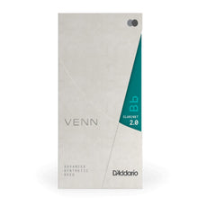 D’Addario VBB0120G2 VENN Bb Clarinet Reeds, Strength 2.0, 1-Pack