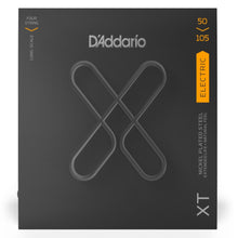 D’Addario XTB50105 XT Nickel Plated Steel Coated Electric Bass Strings, Medium, Long Scale, 50-105 Gauge