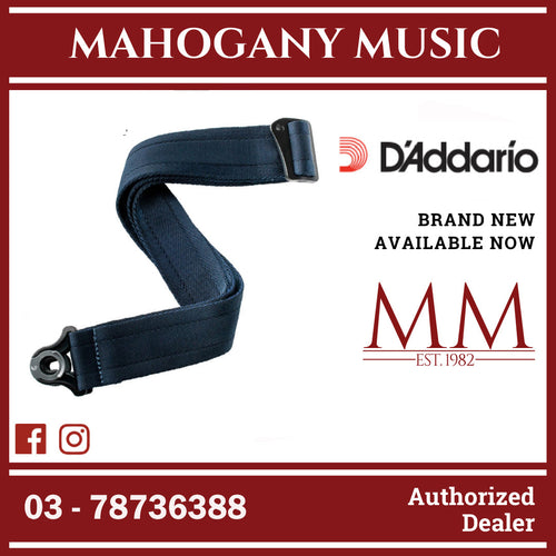D’Addario 50BAL10 Auto Lock Nylon Woven Guitar Strap, Midnight
