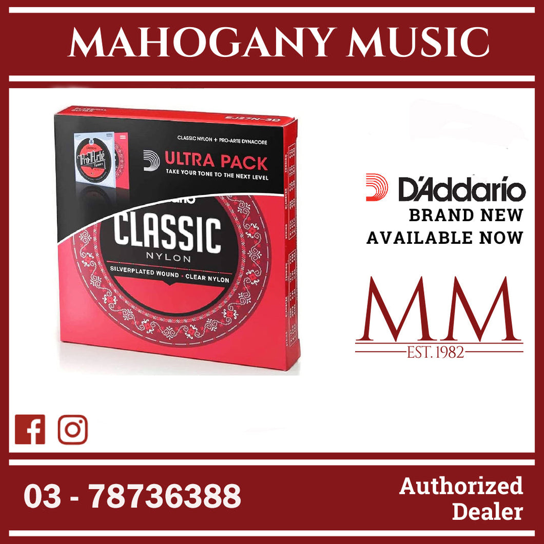 D'Addario EJ27N – EJ45TT Ultra Pack Student and Dynacore Bundle