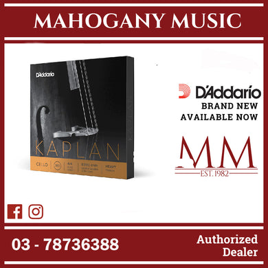 D'Addario KS510 Kaplan Cello String Set, 4/4 Scale, Heavy Tension