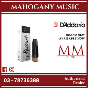 D’Addario MCR-X10E Reserve Bb Clarinet Mouthpiece, Medium-Short Facing, European Pitch