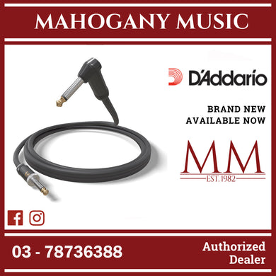 D’Addario PW-AMSG-10 American Stage Instrument Cable, Straight to Straight, 10 ft.
