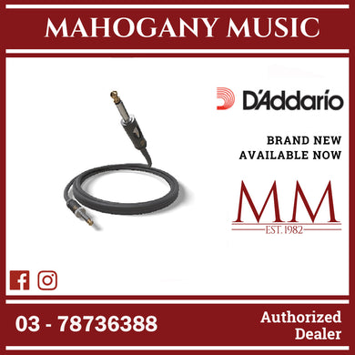 D’Addario PW-AMSK-10 American Stage Instrument Cable with Kill Switch, Muting Plug, 10 ft.