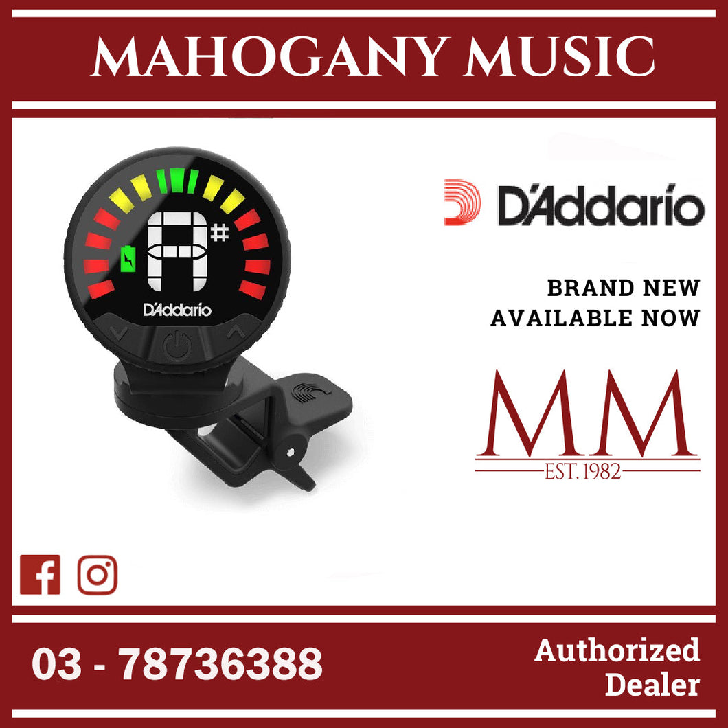 D’Addario PW-CT-26 NEXXUS 360 Rechargeable Headstock tuner