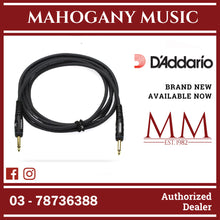 D’Addario PW-G-20 Custom Series Instrument Cable, Straight to Straight, 20 ft.