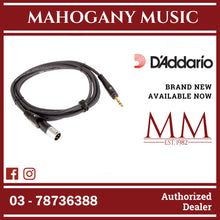 D’Addario PW-GMMS-10 Custom Series Microphone Cables, XLR Male Swivel Connector – TRS-to-XLR Male, 10 ft.