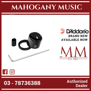 D'Addario PW-LNPL-01BG Large Black Metal Knob
